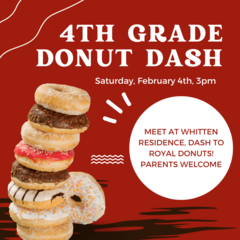 Banner Image for 4th Grade Donut Dash