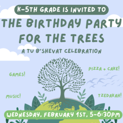 Banner Image for K-5th Grade Birthday Party for the Trees