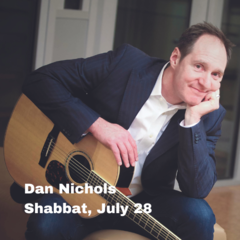 Banner Image for Shabbat Service with Dan Nichols 